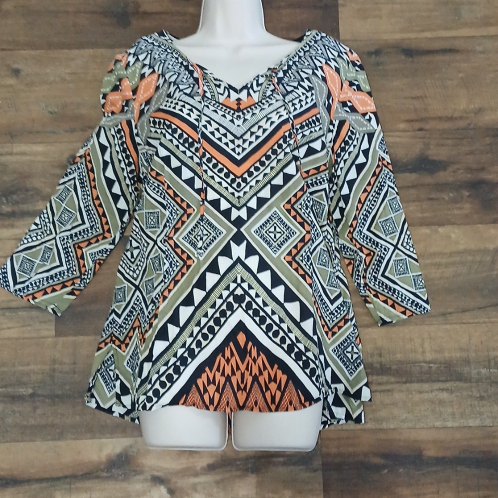 Ankara Print Top